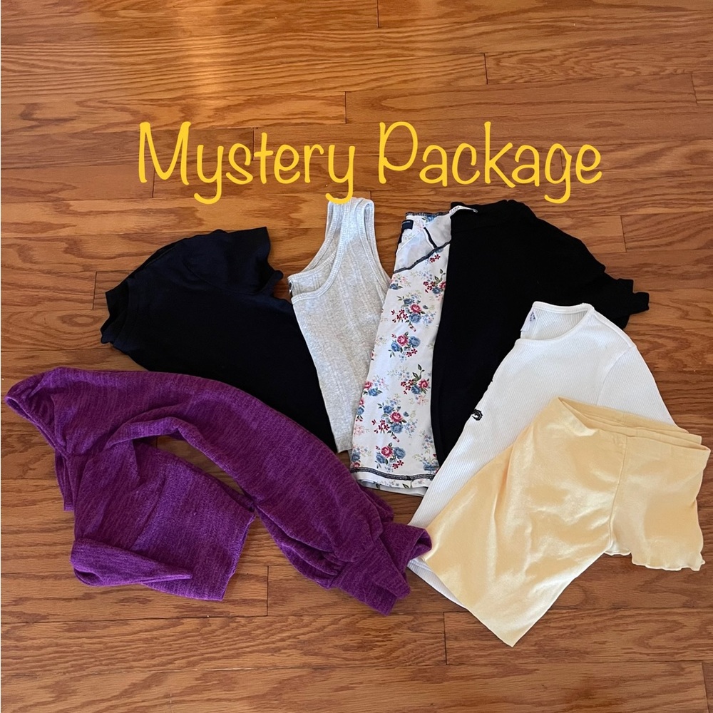 Size S crop tops mystery package